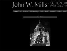 Tablet Screenshot of johnwmills.com